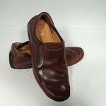 Cole Haan Nike Air Mens Brown Leather Slip On Loafers Sz 10M Driving Shoe *NICE*