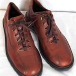 Cole Haan Size 12 M City Loafers Brown Lace Leather Mens Shoes