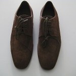 New Men’s Boss Hugo Boss Matano Suede Brown Shoes/Sz 10