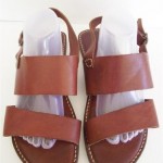 COLE HAAN COUNTRY Brown Leather Sandals Mens 11 M Buckle shoes