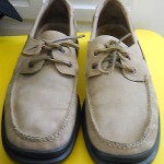 COLE HAAN COUNTRY SUEDE SHOES WITH NIKE AIR SOLE ( Sz:12M )