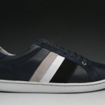 Hugo Boss Green Lbl PERRYS Mens Sneakers in Dark Blue 50218356-401 MSRP $195