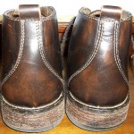 Mens Preowned Sz 9.5 M Leather Brown Ankle Clarks Boot
