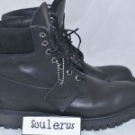 ★ Used Men’s Timberland 6″ Inch Classic Black Leather Boots Sz 8.5 M Waterproof★