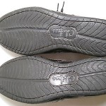 Cole Haan Nike Air Black Leather Fashion Sneakers, Size 9 M