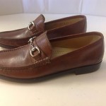 Cole Haan City Loafers Brown 10 1/2  M  Italy Leather Dress Emory Bit Horsebit