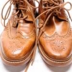 Cole Haan Harrison C10965 8 m Whiskey brown wingtip brogue boot shoe