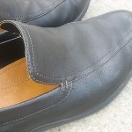 COLE HAAN  Black  Leather Bicycle Bike Toe Loafers Shoes US size 10