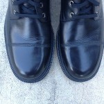 Cole Haan Black Leather Cap Toe Jump Boots, SZ 8.5 M Green Label