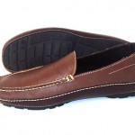 MENS COLE HAAN BROWN LEATHER DRESS SHOES DRIVING LOAFERS SIZE 11.5 M