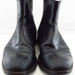 Cole Haan Nike Air Black Leather Slip On Ankle Boots Men Size 10 M