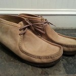 Clarks Wallabees Tan Suede Leather Shoes Men’s Size 13M