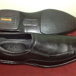 COLE HAAN Nike Air Black Leather Loafers Shoes Like Nw 11.5 M Great Condition!