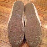 Cole Haan White Woven Leather Slip-on Shoes Sz 10M