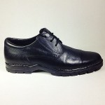 10.5 M Mens Cole Haan Nike Air Black Leather Lace Up Oxford Dress Casual Shoes