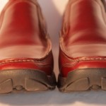 COLE HAAN country burgundy Leather Nike Air PENNY LOAFER Shoes Slip-On 12 D EUC