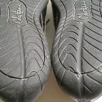 Cole Haan Nike Air Black Leather Fashion Sneakers, Size 9 M