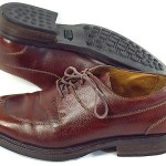 Cole Haan Brown Leather Oxfords Mens Shoes Size 8M US Made in Spain