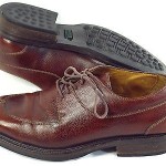 Cole Haan Brown Leather Oxfords Mens Shoes Size 8M US Made in Spain