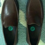 Brand New Cole Haan Men’s Brown Leather Slip On Shoes, Size 8
