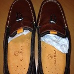 Cole Haan Nike Air Slider Shoes  Loafers Mens 8 1/2 NWOB Brown