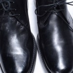 Cole Haan C06648 L10.5 R10 black polished leather chukka boot shoe MISMATE NEW