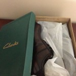 Men’s CLARKS Touareg Brown Leather Dress Casual Oxford Shoes Size 11M
