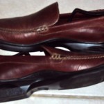 Cole Haan Nike Air SANTA BARBARA Loafers Brown Mens Slip On Shoes Sz 10.5 W