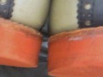 Blue-Gray & Light Beige Saddles (were Cole Haan) size 9D/B