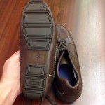 Cole Haan Mens 8.5 New Air Mitchell Oxford Brown $188