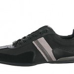 Hugo Boss Green Men’s Space UP Sneakers In Black (50256524-001)