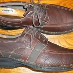 Men’s Brown Leather CLARKS Casual Oxfords  SZ 10.5 M
