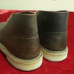 Clarks Original Desert Boots Brown Leather Mens Size 10.5 Crepe Soles NWT