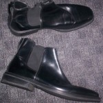 black leather COLE HAAN shoes Ankle Boots waterproof – Mens size 11 M