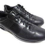 COLE HAAN MENS BLACK LEATHER SNEAKERS SHOES SIZE 11.5 M