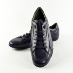 Hugo Boss Mens Fashion Sneakers In Dark Blue  – BIARTON # 50254859 – Size 10