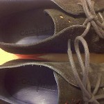 Cole Haan Lunargrand Chukka Suede/Orange. Nike sole.11. NEW.