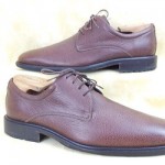 Cole Haan Nike Air Brown Pebble Leather Oxfords Size 10M