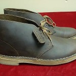 Clarks Original Desert Boots Brown Leather Mens Size 10.5 Crepe Soles NWT
