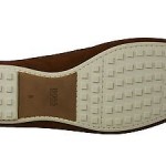 Hugo Boss Mens Relons Medium Brown Suede Slip-On Casual Penny Loafers Shoes