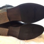 Hugo Boss Mens Black Leather Boots-Sz45, Us Sz 11-12. Perfect Shape!