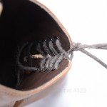 Cole Haan C09150 Air Pitney 9.5 brown leather laced brogue wingtip oxford shoe