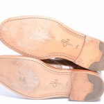 Cole Haan Harrison C10965 10.5 m Whiskey brown wingtip brogue boot shoe