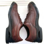 COLE HAAN NIKE AIR Men’s BROWN Leather Casual Oxford Shoes Size 10.5M/EU44