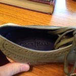 Cole Haan Mens Cooper Square Wingtip 8.5 New $298 Summer Khaki Grey