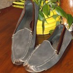 COLE HAAN MENS LEATHER SUEDE DARK BROWN DRVING MOCCASINS LOAFERS SLIP ONS 11.5 D