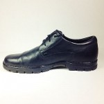 10.5 M Mens Cole Haan Nike Air Black Leather Lace Up Oxford Dress Casual Shoes