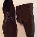 Men’s Clarks Originals Desert Boot in Brown Suede Excellent Condition US Size 11