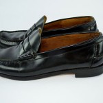 NEW! Hugo Boss Mens Black Leather Penny Loafers ~ Sz 10.5 D