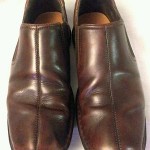 Cole Haan Mens Brown Leather Shoes Size 9 M Slip On Loafers